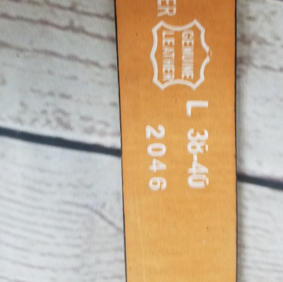 Genuine Leather Belt - Picture 3 of 5